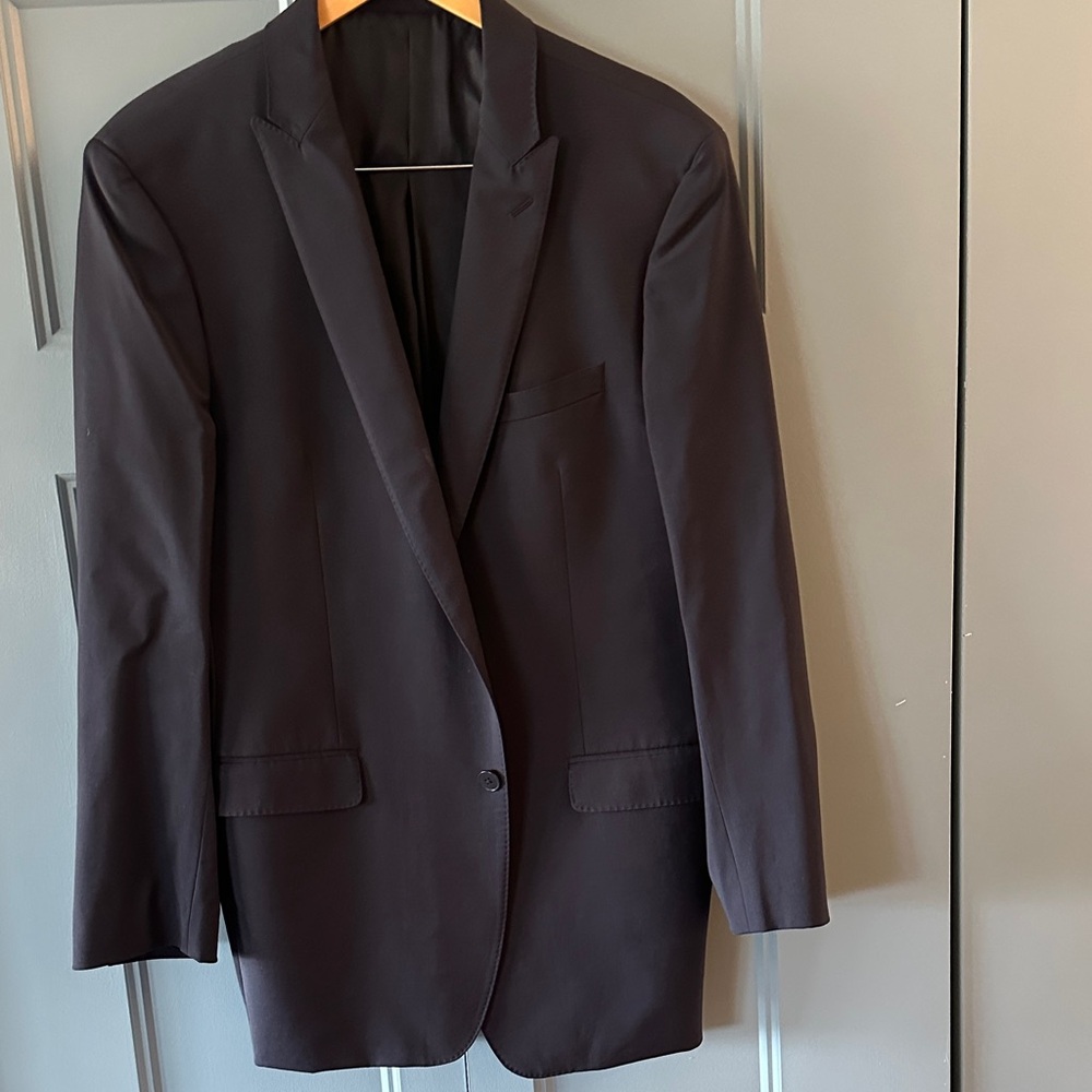Calvin Klein NAVY Men's Single-Button Blazer